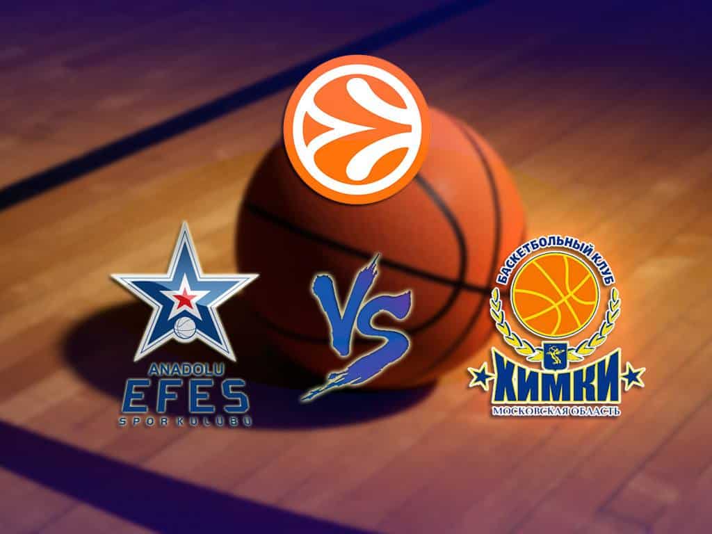 Баскетбол-Евролига-Мужчины-Анадолу-Эфес-Турция-Химки-Россия
