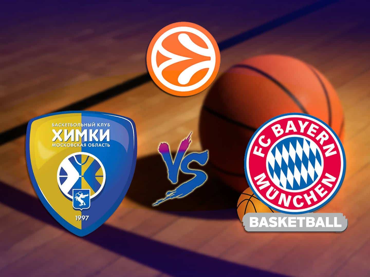 Баскетбол-Евролига-Мужчины-Химки-Россия-Бавария-Германия-Прямая-трансляция