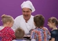 программа ЕДА: Дети, за стол! Фасолевый суп пюре с креветками