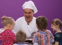 программа ЕДА: Дети, за стол! Картофельные лодочки с треской и десерт из творога