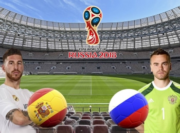 Футбол-Чемпионат-мира-2018-18-финала-Испания-Россия-Трансляция-из-Москвы