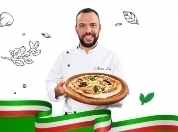 Итальянская-пицца-и-паста-Паста-фузилли-алла-путтанеска-Шоколадный-фреш-Салат-эстиво