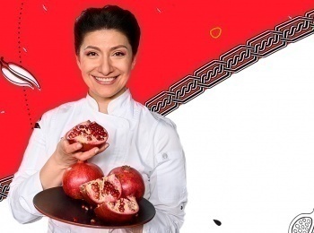 программа Кухня ТВ: Кухня с акцентом Торт Микадо, мороженое с фруктами и кофе по армянски