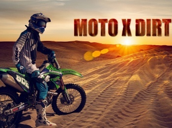 Moto-X-Dirt,-мотокросс