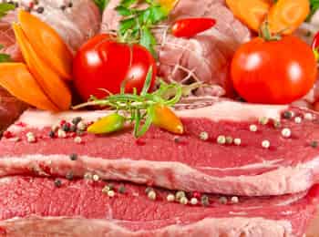 Мясо-От-филе-до-фарша-Свиные-ребра-с-американским-картофельным-салатом