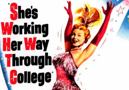 Вирджиния Майо и фильм Она учится в колледже (1952)
