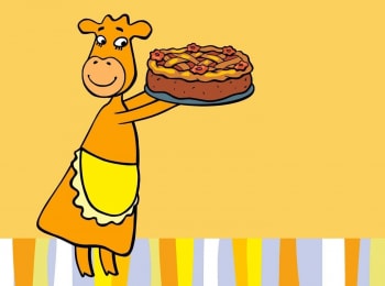 Оранжевая-корова-Ягодный-пирог