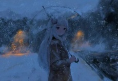 фильмы аниме про снег