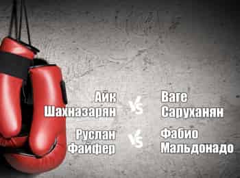 программа МАТЧ! Боец: Профессиональный бокс Айк Шахназарян против Ваге Саруханяна Руслан Файфер против Фабио Мальдонадо