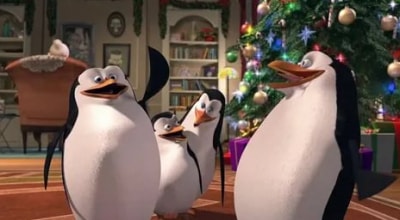Рождественские-истории-Пингвины-из-Мадагаскара-в-рождественских-приключениях