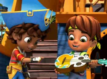 программа Nick Jr: Сантьяго и его моря Сжатые корабли / Парад пиратов