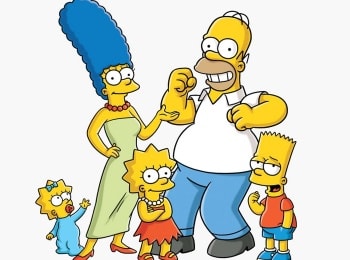 Симпсоны-Барт-портящий-флаг