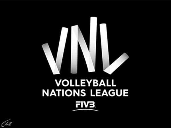 Прямая трансляция мужской. Nations League logo. VNL Volleyball logo.