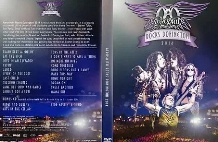 Aerosmith Rocks Donington 2014 кадры