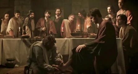 Апостол Пётр и Тайная вечеря кадры