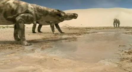 BBC: Прогулки с монстрами. Жизнь до динозавров кадры