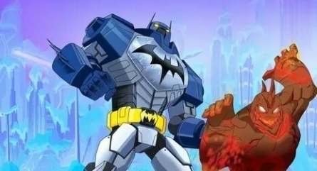 Безграничный Бэтмен: Роботы против мутантов  кадры