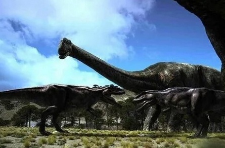 Динозавры Патагонии 3D кадры