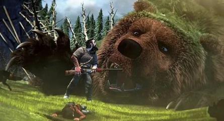 Как приручить медведя кадры
