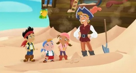 Капитан Джейк и пираты Нетландии кадры