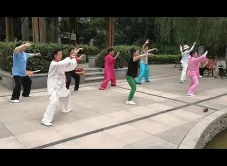 Китайская оздоровительная гимнастика кадры