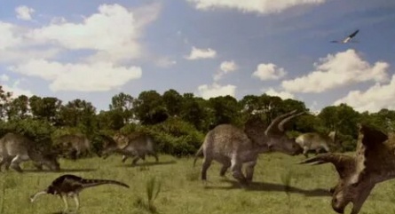 Когда динозавры бродили по Америке кадры
