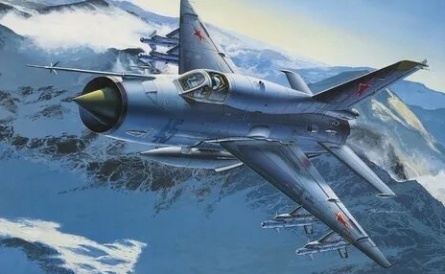 Легендарные самолеты МиГ-21 кадры