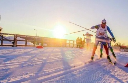 Лыжный спорт в Республике Коми кадры