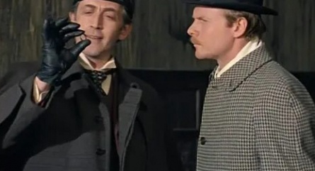 Приключения Шерлока Холмса: Этюд в багровых тонах кадры