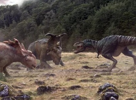 Прогулки с динозаврами 3D кадры