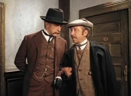 Шерлок Холмс и доктор Ватсон Знакомство. Кровавая надпись кадры