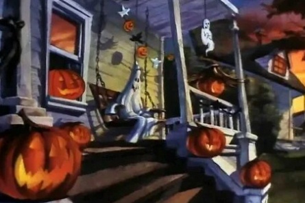 Скруфи и Хэллоуин кадры