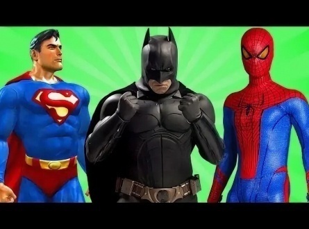 Супермен, Человек-паук или Бэтмен кадры