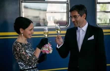 Свадьба в поезде кадры