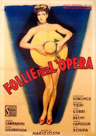 Джина Лоллобриджида и фильм Без ума от оперы (1948)