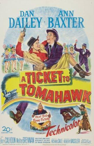 Уолтер Бреннан и фильм Билет в Томагавк (1950)