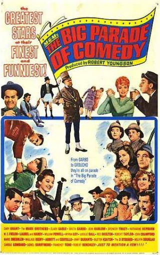 Грета Гарбо и фильм Большой парад комедии (1964)