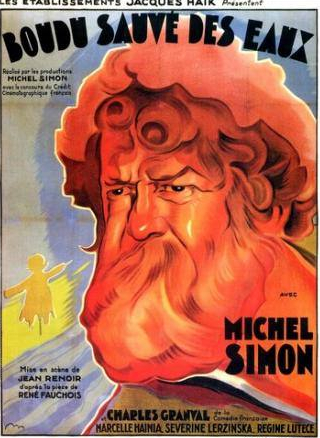 Мишель Симон и фильм Будю, спасенный из воды (1932)