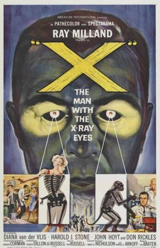 Рэй Милланд и фильм Человек с рентгеновскими глазами (1963)