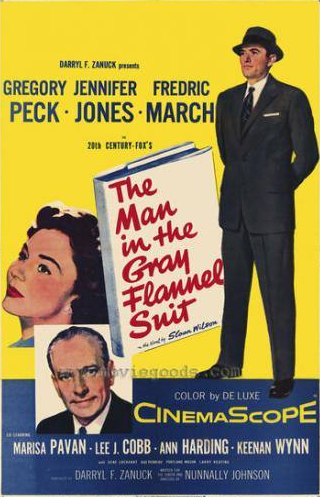 Дженнифер Джонс и фильм Человек в сером фланелевом костюме (1956)