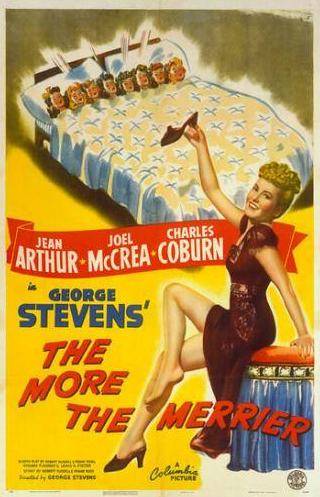 Джин Артур и фильм Чем больше, тем веселее (1943)