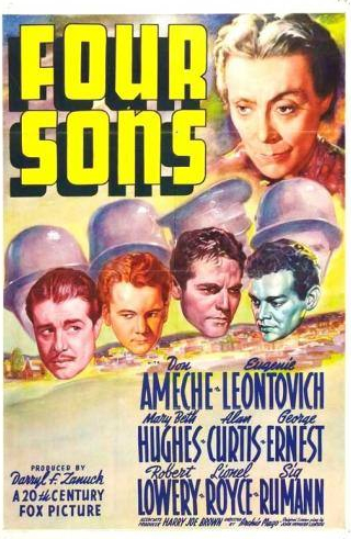 Роберт Лоури и фильм Четыре сына (1940)