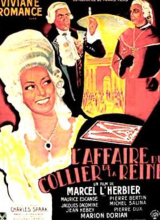 Пьер Бертен и фильм Дело об ожерелье королевы (1946)