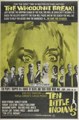 Ширли Итон и фильм Десять негритят (1965)