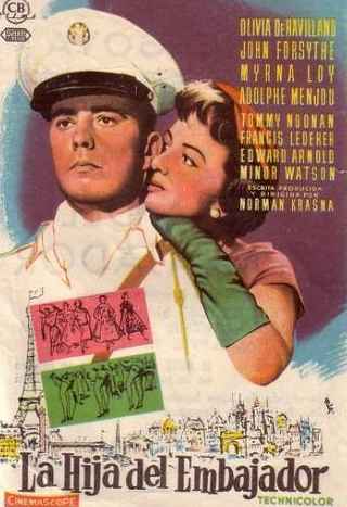 Эдвард Арнольд и фильм Дочь посла (1956)