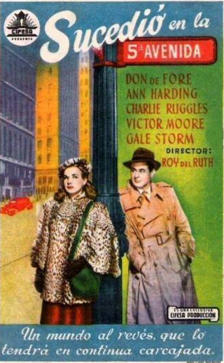 Виктор Мур и фильм Это случилось на Пятой авеню (1947)