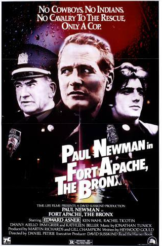 Пол Ньюман и фильм Форт Апач, Бронкс (1980)
