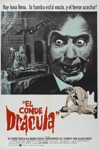 Кристофер Ли и фильм Граф Дракула (1970)