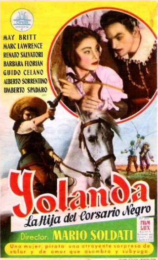 Ренато Сальватори и фильм Иоланда, дочь Черного корсара (1953)