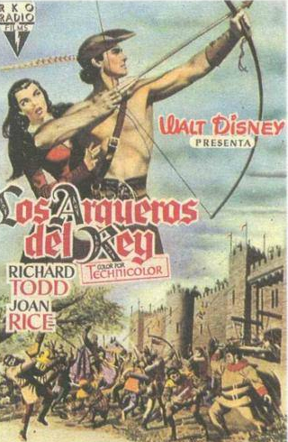 Ричард Тодд и фильм История Робина Гуда и его веселой компании (1952)